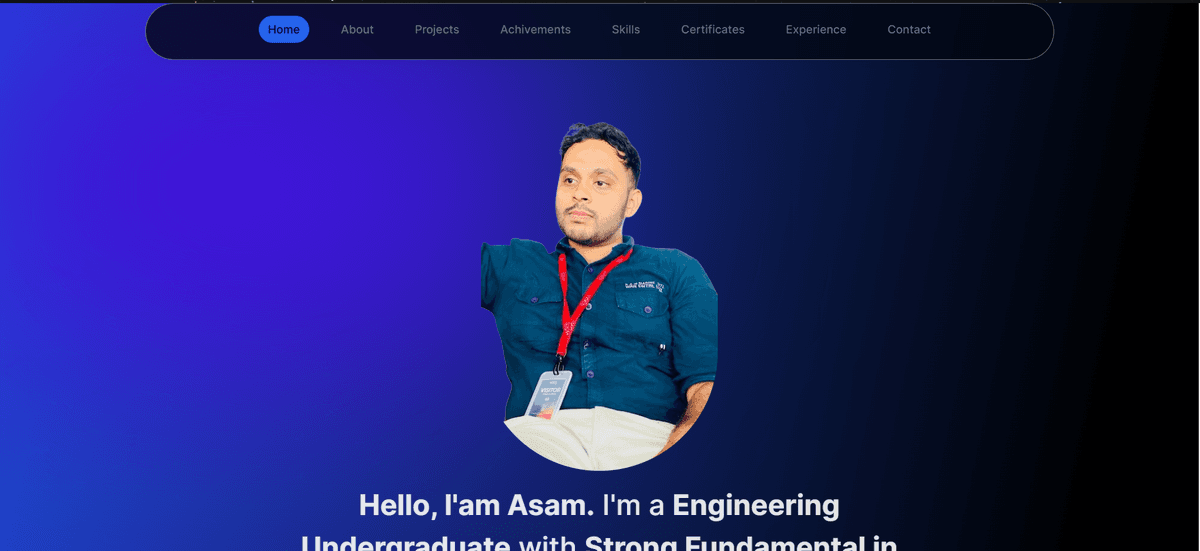 Personal Portfolio Website